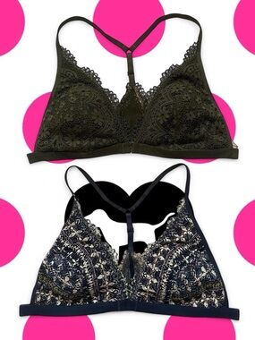Bundle of 2 • 2016 Victorias Secret Coquette Lace Bralettes • SIZE - XL